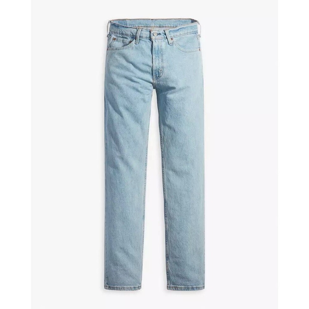 NWT Levi's 505 Regular Men's 34x32 Light Wash Stretch Denim Blue Jeans